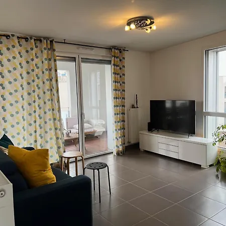 아파트 Joli T4 Recent Grand Balcon 8 Proche Du Metro